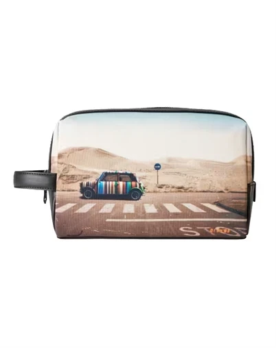 Paul Smith - Recycled Polyester 'Desert Mini' Wash Bag